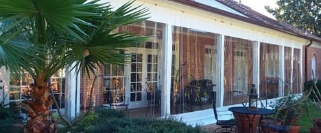 Annapolis Md Outdoor Clear Plastic Patio Enclosure In Restaurant And Home
