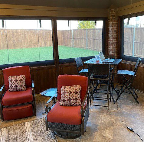 Aurora Co Outdoor Patio Plastic Enclosures For Curtains Drop Shades And Sunrooms