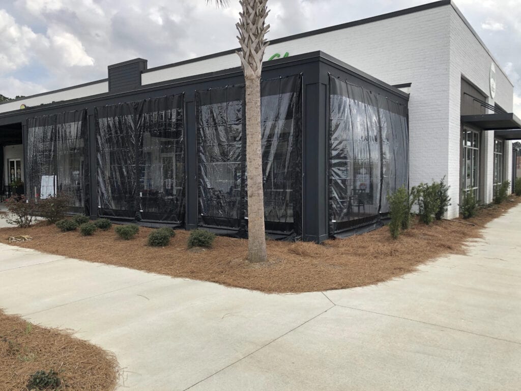 Las Cruces, NM Plastic Patio Curtains, Outdoor Enclosures, Drop Shades