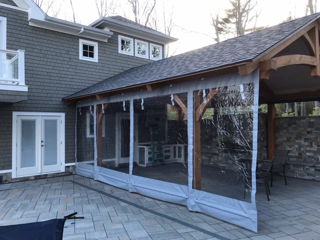 Drop And Hand Rolled Residential Outdoor Patio Enclosures in Kalamazoo, MI