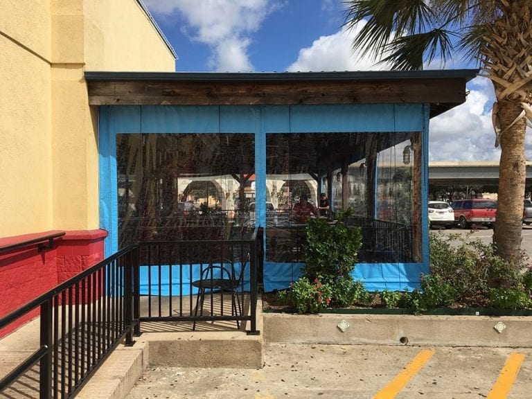 El Paso, TX Outdoor Patio Curtains, Clear Enclosures, Drop Shades