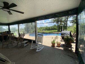 Residential Vinyl Patio Curtains