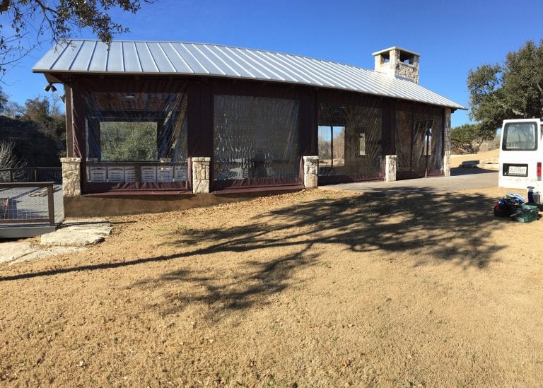 Knoxville, TN Clear Patio Curtains, Outdoor Enclosures, Drop Shades