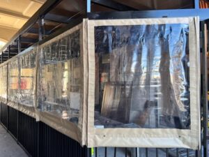 Fixed Outdoor Patio Enclosure for Restaurants