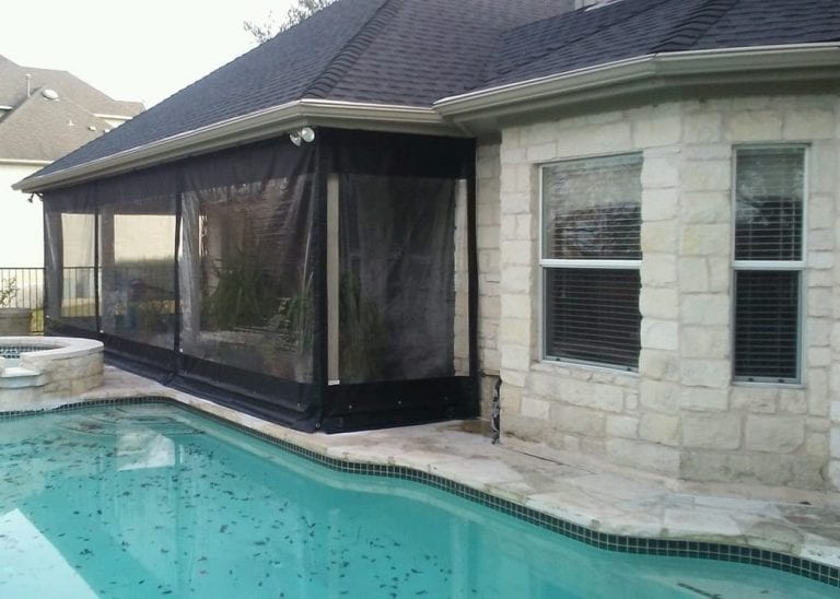Memphis, TN Clear Patio Curtains, Outdoor Enclosures, Drop Shades