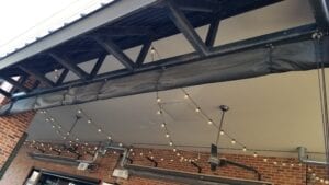 Restaurant Stowed Panels With Pulley Kit Plastic Enclosures