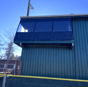 custom patio enclosures for minor league basement stadium