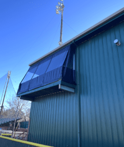 plastic enclosures for sports venues